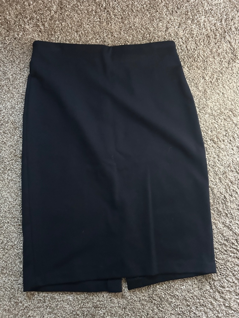 Classic Black Pencil Skirt - Women's Tailored Work Skirt